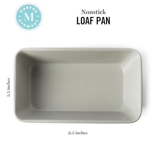 Martha Stewart Gallen 9-Inch Nonstick Carbon Steel Loaf Pan