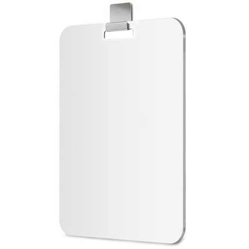 Mavoro 7x9 Acrylic Shower Shaving Mirror with 3M Hook - Less Fog