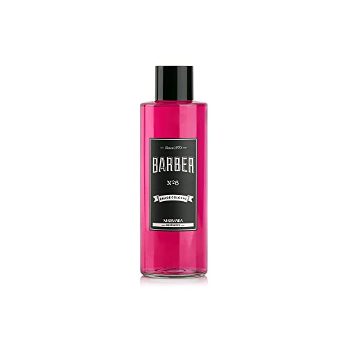Marmara Barber Cologne No. 6, 500ml - Long-Lasting Aftershave Splash