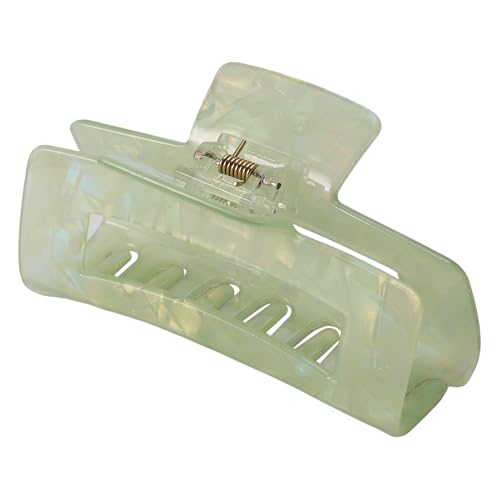 VOCOSTE Green 4" Large Hair Claw Clip for Thick Hair