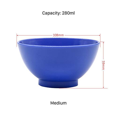 Medium Dental Lab Rubber Mixing Bowl - Flexible Reusable for Alginate, Plaster & Stone