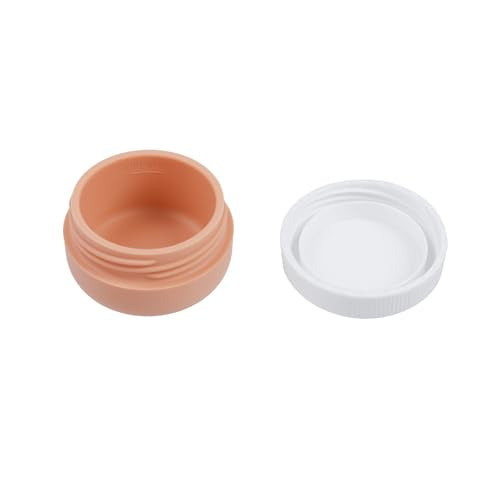 Pastlla 30ml Silicone Travel Containers - 4 Pack Leak-proof Travel Jars