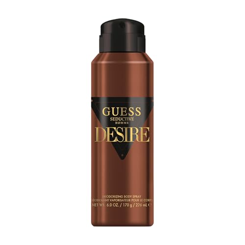 GUESS Seductive Desire Deodorizing Body Fragrance Spray for Men - 6 Oz