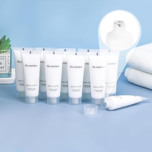 SLequipo Travel Size Body Lotion - 1 fl oz, 30 Pack Bulk for Hotel Guests