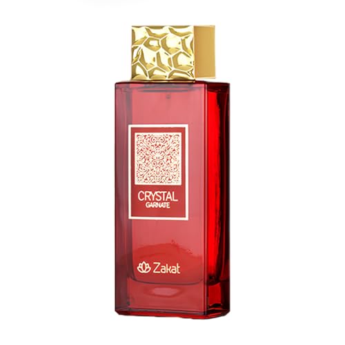 Zakat Crystal Garnate Eau de Parfum for Women - 3.8 Fl Oz Luxury Scent