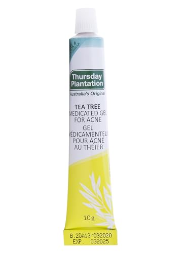 Thursday Plantation Tea Tree Oil Acne Gel - 10g Overnight Treatment for Clear Skin