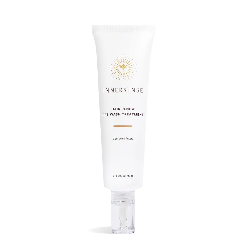 INNERSENSE - Renew Scalp Treatment Duo | Pre-Wash Treatment (2 oz) + Daily Active Serum (1 oz) | Purify, Nourish, Soothe | For Women & Men, Non-Toxic, Cruelty-Free, Clean Haircare