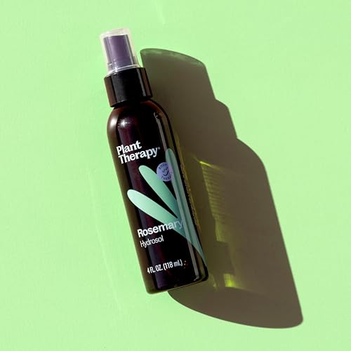 Plant Therapy Rosemary Hydrosol - Natural Floral Water Toner for Skin & Hair