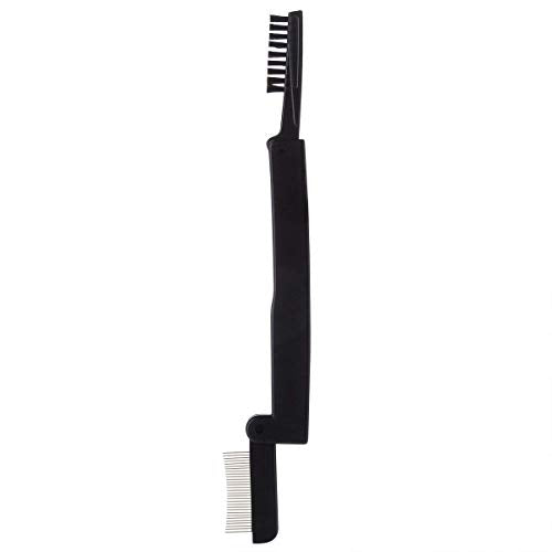 Dual-Sided Mascara & Brow Grooming Tool - Portable Lash Separator