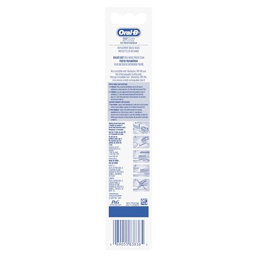 Oral-B Deep Clean Soft Toothbrush Replacement Heads - 2 Count