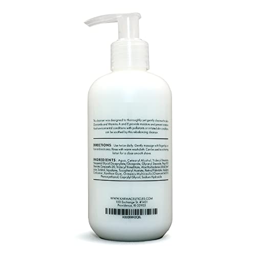 Chamomile Cleansing Lotion 8 oz – Soothing, Rebalancing facial cleanser