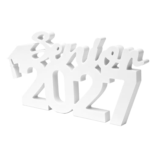 Class of 2027 Graduation Sign | Wooden Photo Prop & Centerpiece