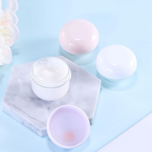 Gerilkai 5× 10ml Travel Containers Set — Leak-Proof Makeup/Jar Bottles (Assorted Colors)