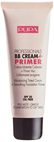 PUPA BB Cream + Primer for Oily Skin - SPF 20, 002 Sand