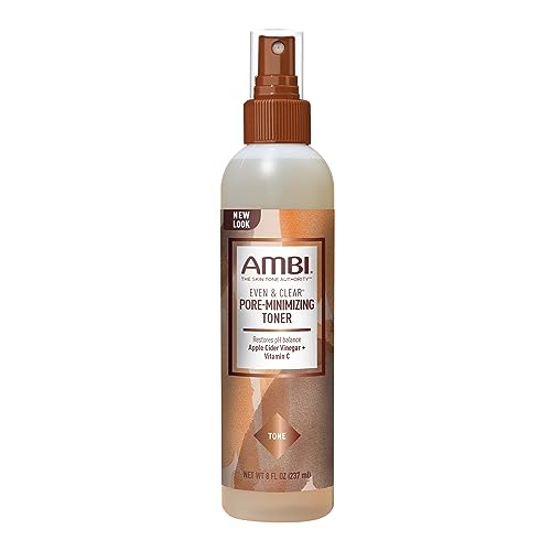 Ambi Even & Clear Toner & African Black Soap Bundle for Clear Skin