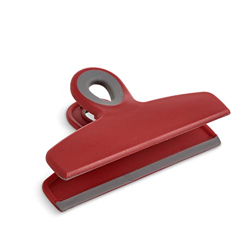 HIC Kitchen Heavy-Duty Bag Clips Set of 2 with Soft-Grip Handles