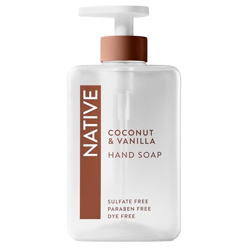 Native Coconut & Vanilla Liquid Hand Soap - Non-Drying, 13 oz