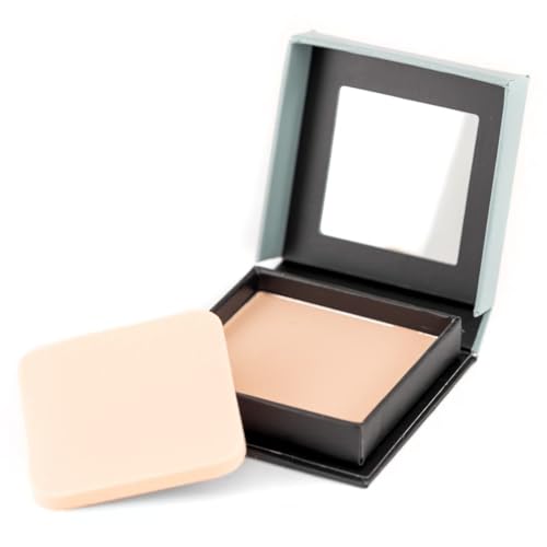 Palladio Pressed Rice Powder - Natural Oil-Absorbing Face Makeup, 0.26 oz