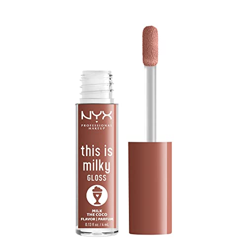 NYX This Is Milky Gloss Hydrating Lip Gloss - Milk The Coco (Dark Chocolate)
