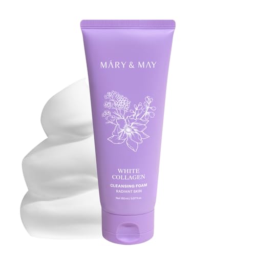 Mary&May Collagen Cleansing Foam 5.07 Fl Oz - Creamy Face Wash
