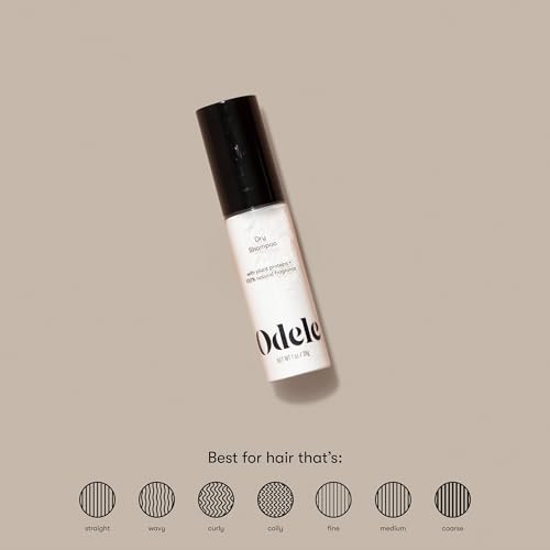 Odele Dry Shampoo Powder - Volume-Reviving, Oil-Absorbing Formula, 1 oz