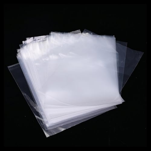 Hipifans Disposable Transparent PE Wash Bottle Covers, 100 Pack for Tattoo & Beauty Cleaning