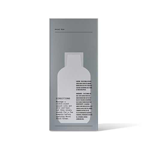 Bevel Pre Shave Oil for Men with Castor Oil, Olive Oil and Tea Tree Oil, Helps Soften Hair and Protect Skin from Irritation and Razor Burn, 2 Fl Oz