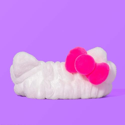 The Crème Shop x Hello Kitty 3D Teddy Spa Headband - Pink Bow