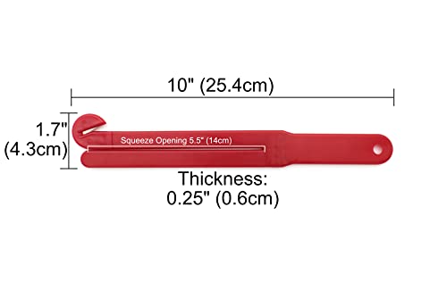 Food Bag Cutter Opener with Stainless Steel Blade - 2 Pack