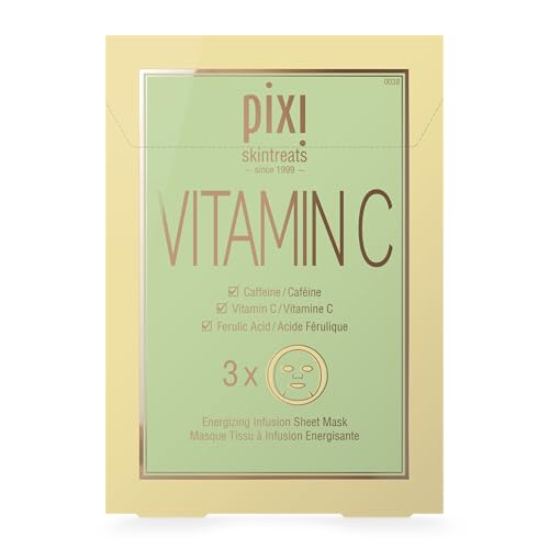 Pixi Beauty Vitamin-C Sheet Masks - Energizing & Hydrating