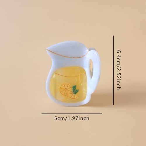 Lemon Shape Acetate Hair Claw Clip - Cute Non-Slip Hair Accessory