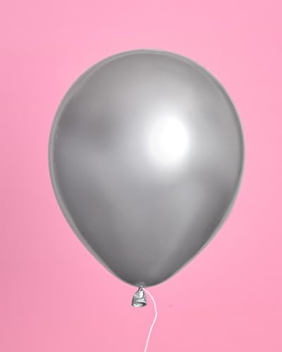 Sage Green Metallic Balloons - 24 Pack, 12" Latex Party Decor