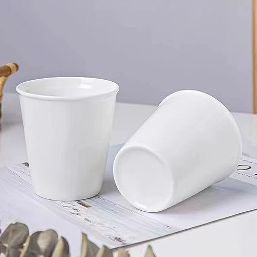 RabyLeo Eco-Friendly Ceramic Mug - Minimalist 400ml Cup for Home & Office