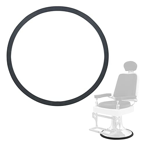 22.8-Inch Salon Chair Rubber Base Ring - Floor Protection for Hair Chairs