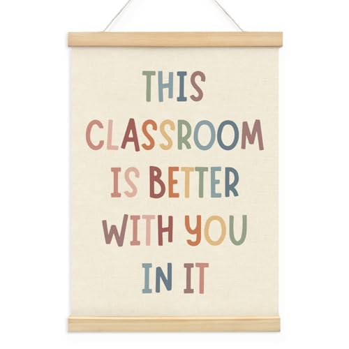 Wheatwin 12x16 Boho Classroom Decor Poster Hanger Frame