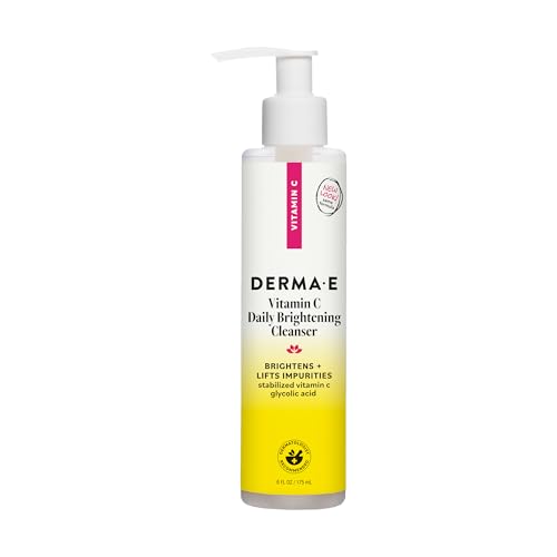 Vitamin C Brightening Face Wash - Hydrating Daily Facial Cleanser for Radiant Skin