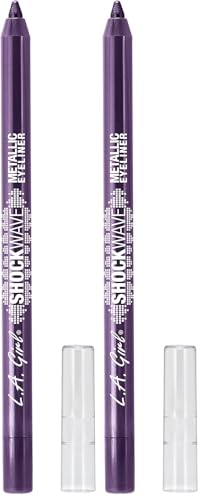 L.A. Girl Shockwave Metallic Eyeliner - Sequins GP756 (2-Pack)