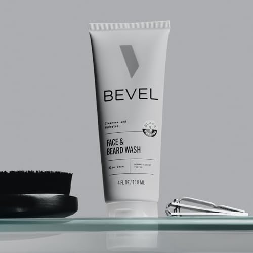 Bevel Face & Beard Wash with Tea Tree Oil & Witch Hazel - Hydrating Cleanser