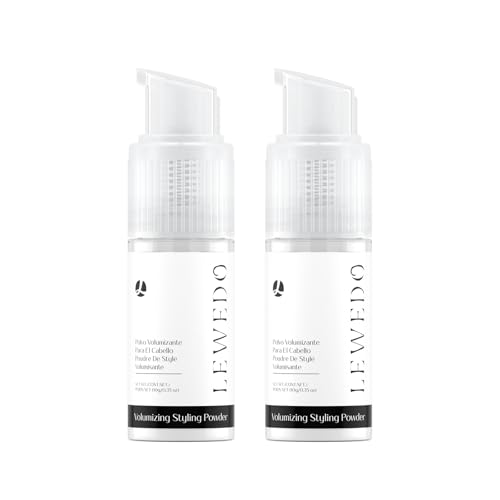 Lewedo Volumizing Hair Styling Powder - Oil-Control Matte Finish (2 Pack)