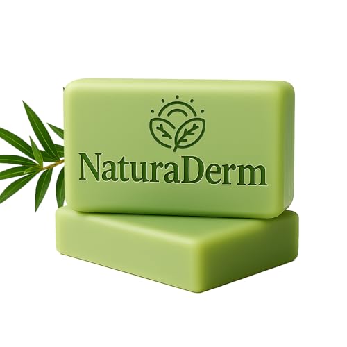 Refreshing Tea Tree Oil Facial Soap - Oil Control, 2pcs