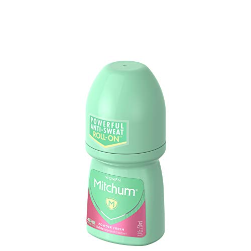 Mitchum Women Antiperspirant Roll-On Deodorant, Powder Fresh, 3-Pack