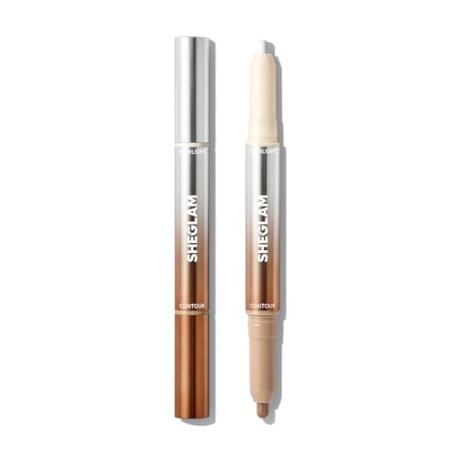SHEGLAM Fine Line 2-In-1 Nose Contour & Highlight Pen - Buff