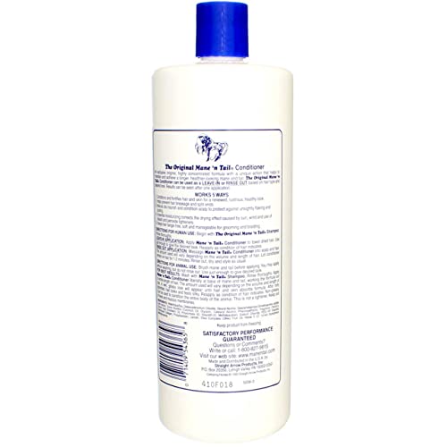 Mane 'n Tail Original Conditioner - Concentrated Hair Formula, 32 Fl Oz
