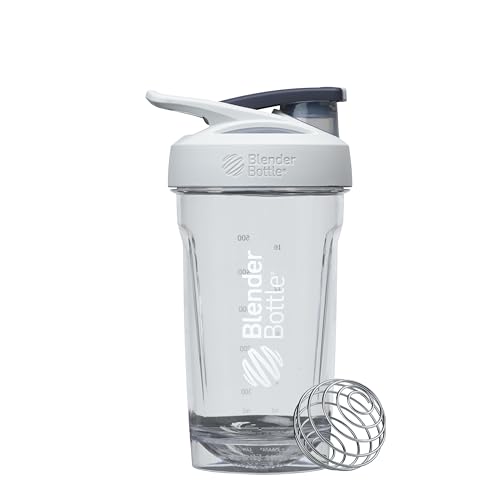 BlenderBottle Sport Tritan Shaker Bottle 24 oz - Grey Insulated