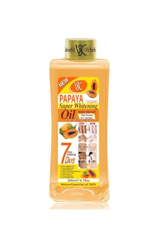 Natural Papaya Oil for Face & Body - 6.7oz Hydrating Oil