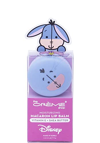 The Crème Shop Macaron Lip Balm - Lemon Honeycomb Vitamin E & Shea Butter