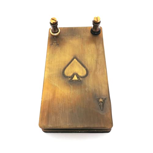 Hildbrandt Solid Brass Ace of Spades Tattoo Foot Pedal Switch