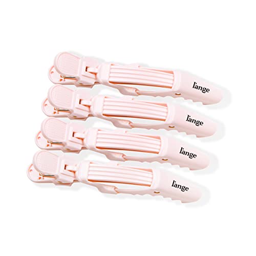 L’ange Alligator Hair Clips - Double-Hinged, Non-Slip Grip, 4-Pack