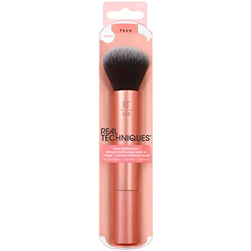Real Techniques Everything Face Makeup Brush - Oversized Fluffy Blending Brush