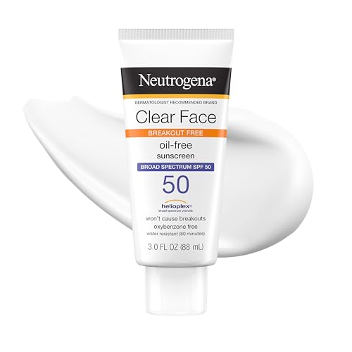 Neutrogena Clear Face Sunscreen Lotion SPF 50 - 3 Fl Oz